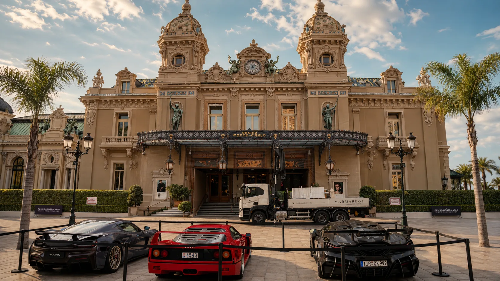 CASINO DE MONTE-CARLO — progetto in marmo su misura a MONACO