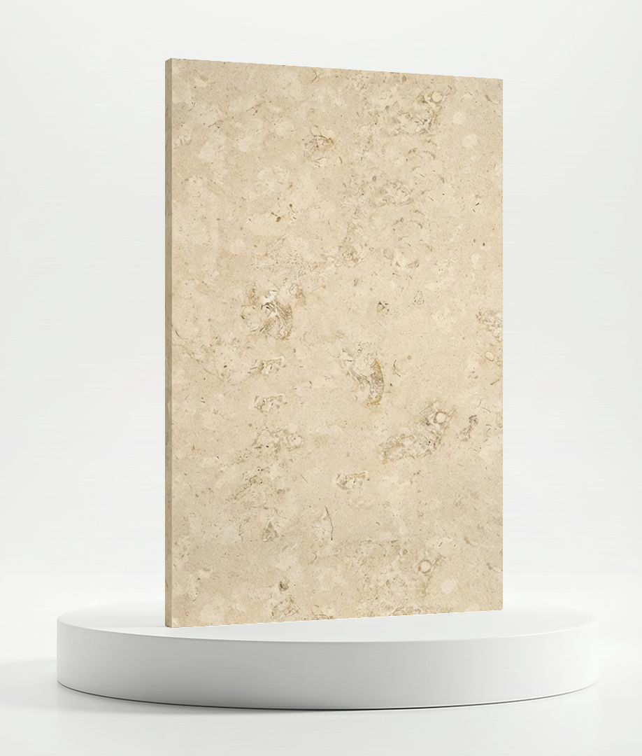 Lastra di CREMA LUNA — pietra naturale Marmareos