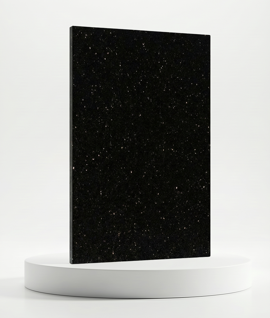 Lastra di BLACK GALAXY — pietra naturale Marmareos
