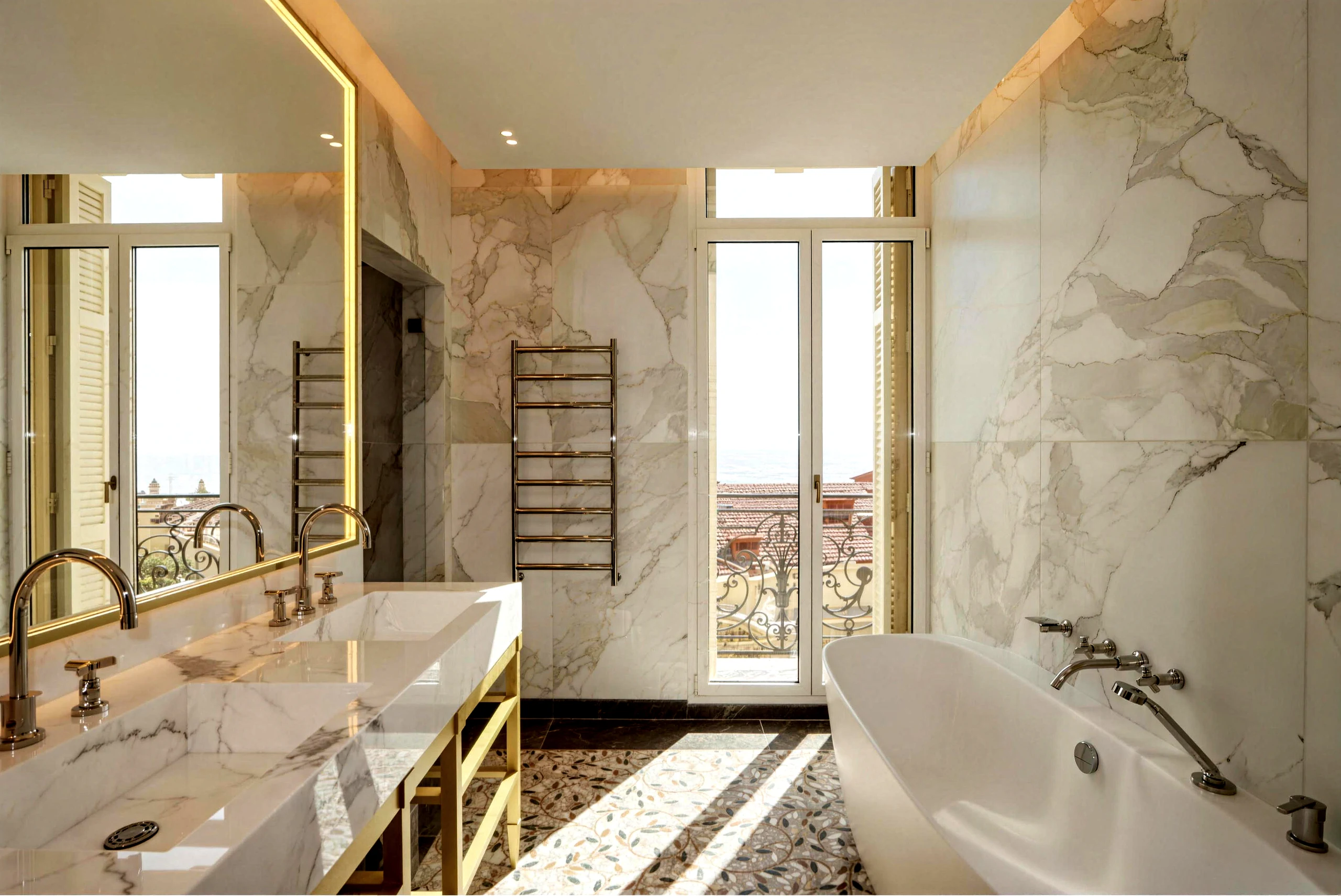 HÔTEL HERMITAGE 2025 — progetto in marmo su misura a MONACO