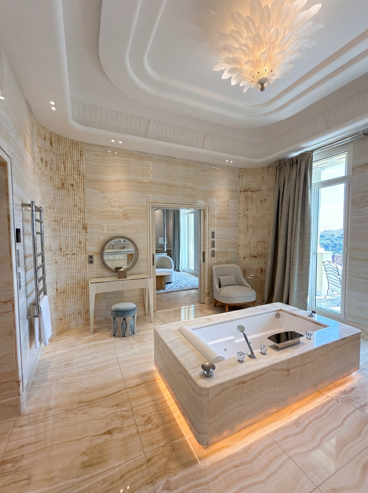 HÔTEL HERMITAGE 2026 — progetto in marmo su misura a MONACO