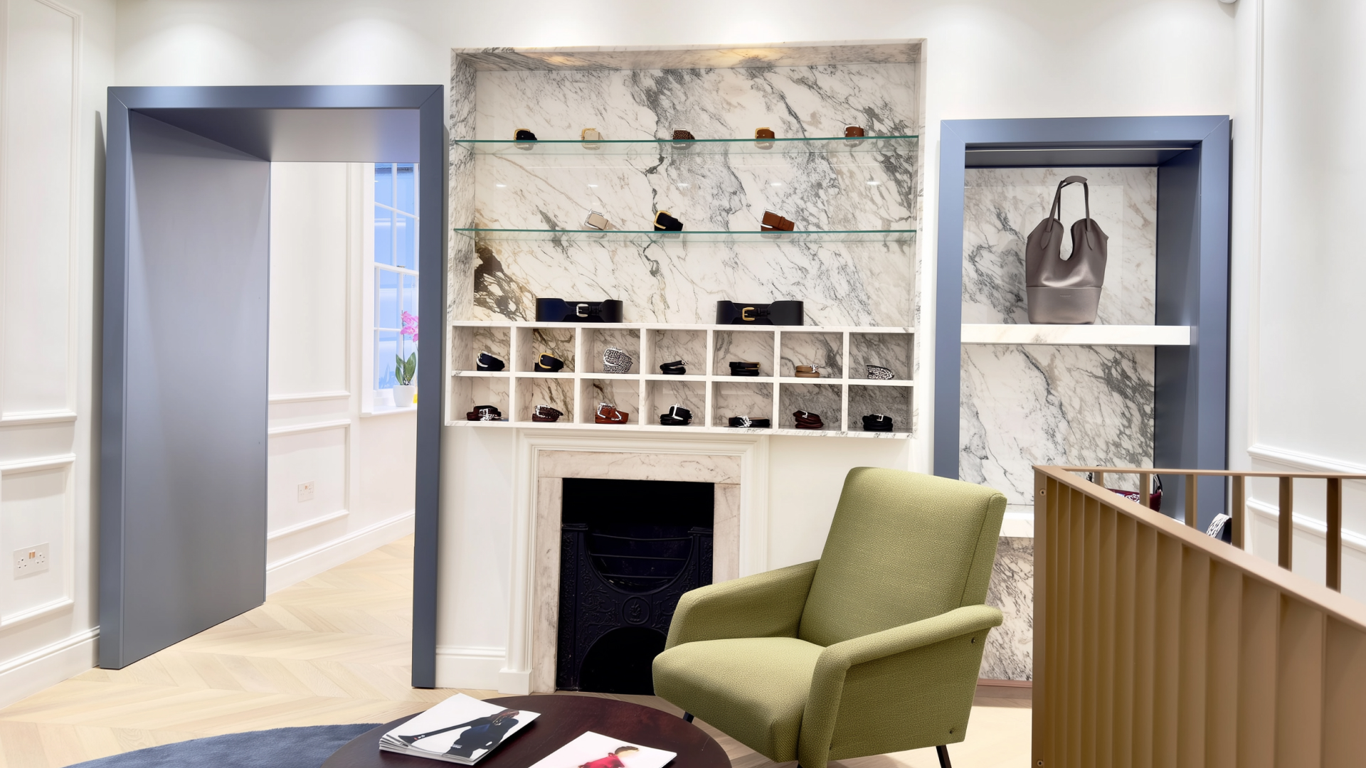 J&M DAVIDSON — progetto in marmo su misura a LONDRA
