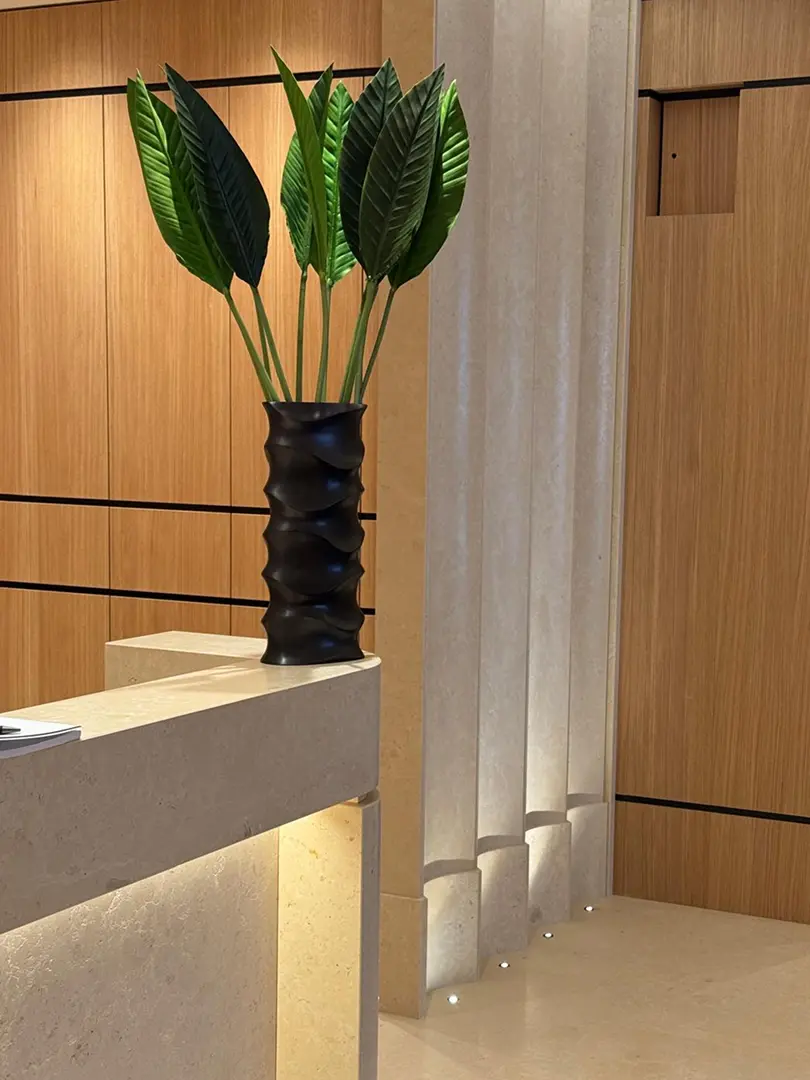 PRIVATE OFFICES — dettaglio 4 della lavorazione in pietra naturale