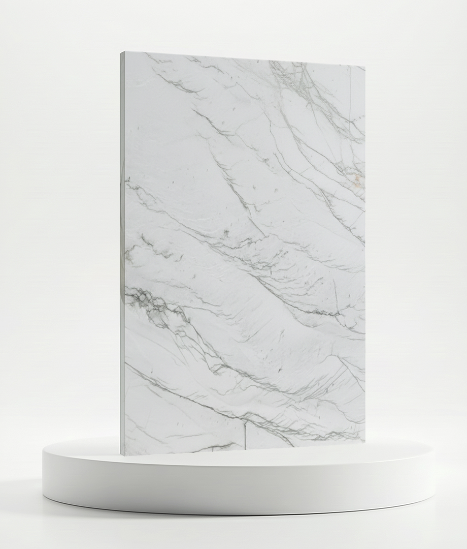 Lastra di INFINITY WHITE — pietra naturale Marmareos